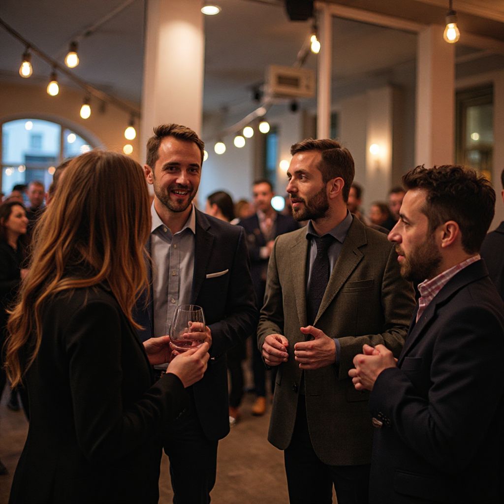 Networking după eveniment